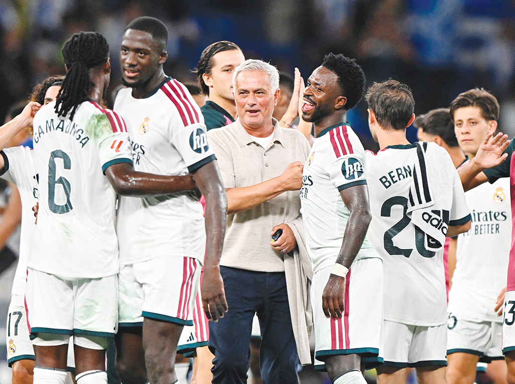 cover Mourinho not feeling pressure to win Champions League in second Real spell