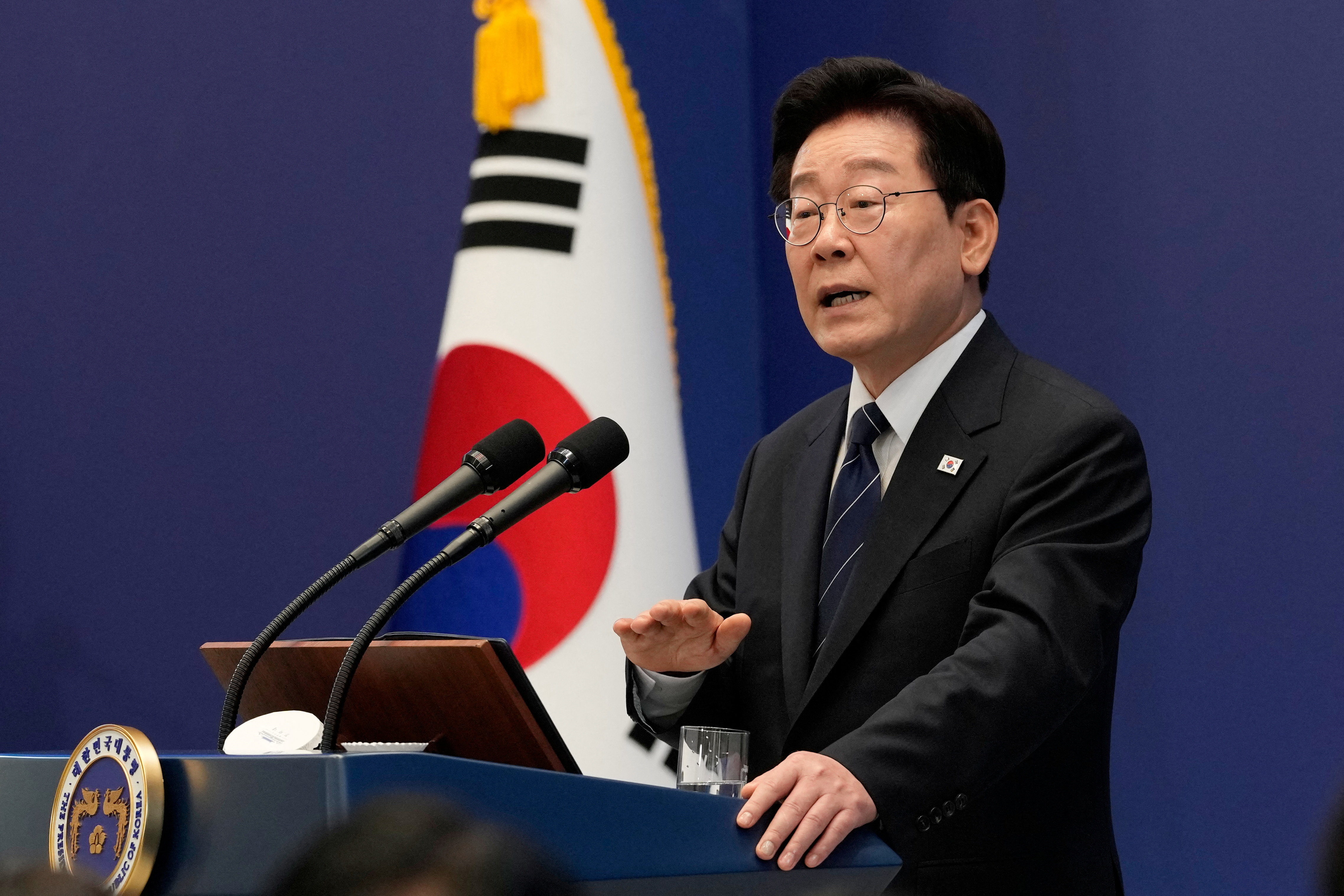 cover South Korea&#8217;s Lee rules out military involvement in Middle East conflict