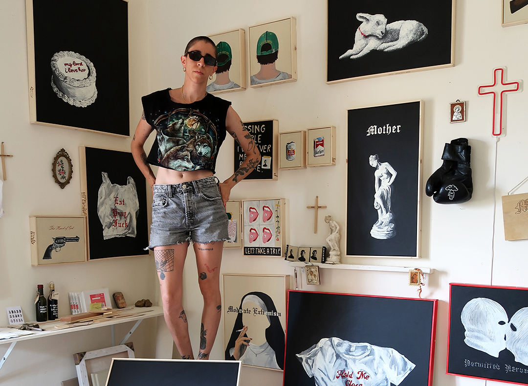 cover A minute with: Lefki Savvidou, artist, writer, storyteller