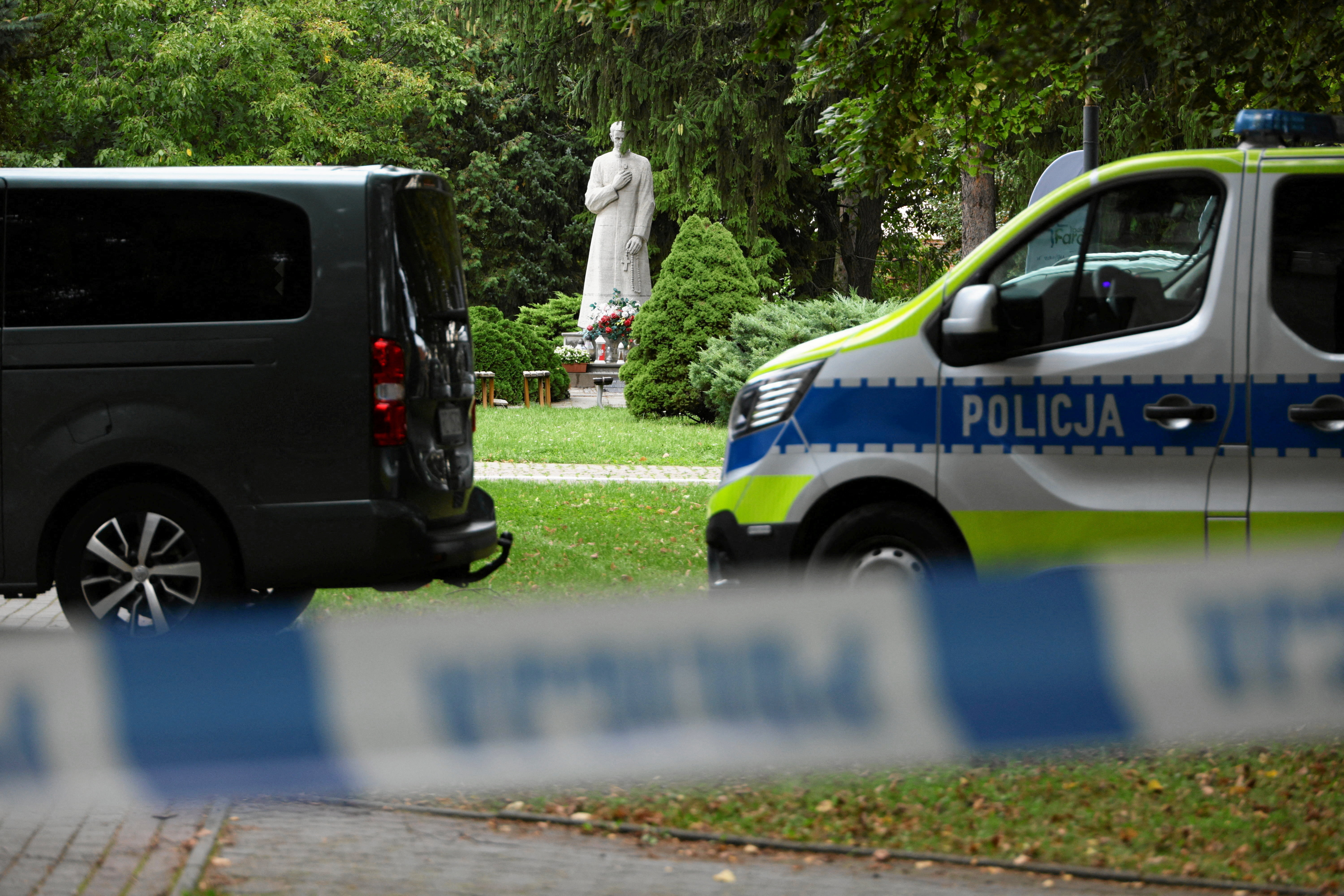 cover Knifeman kills priest, injures four in attack at Polish abbey