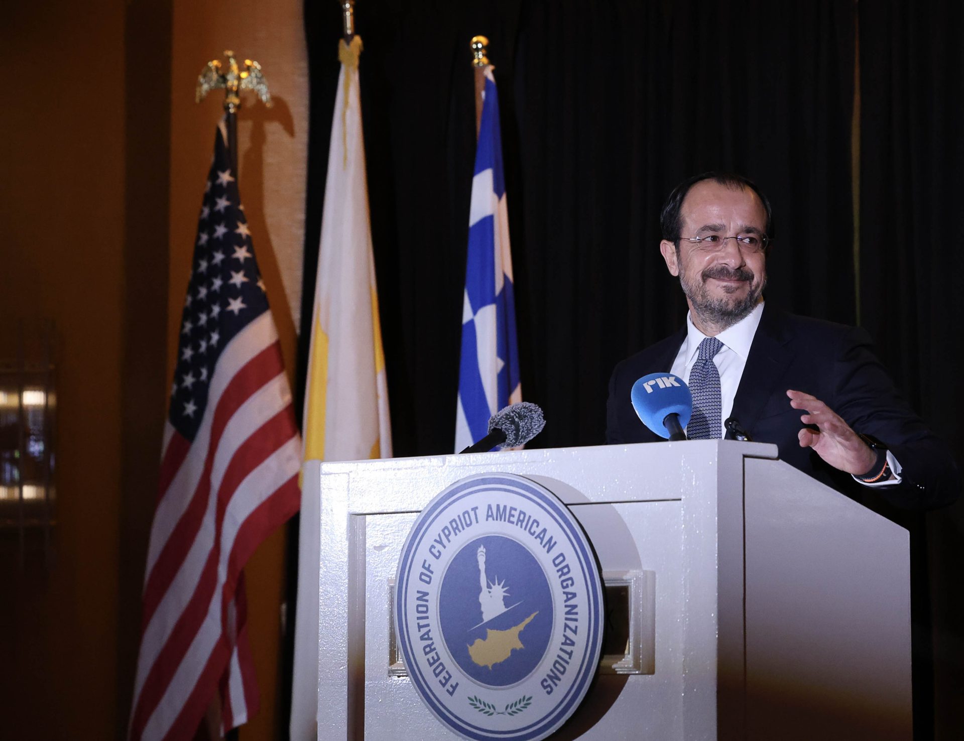 cover Christodoulides, Erhurman clash over failed New York meeting