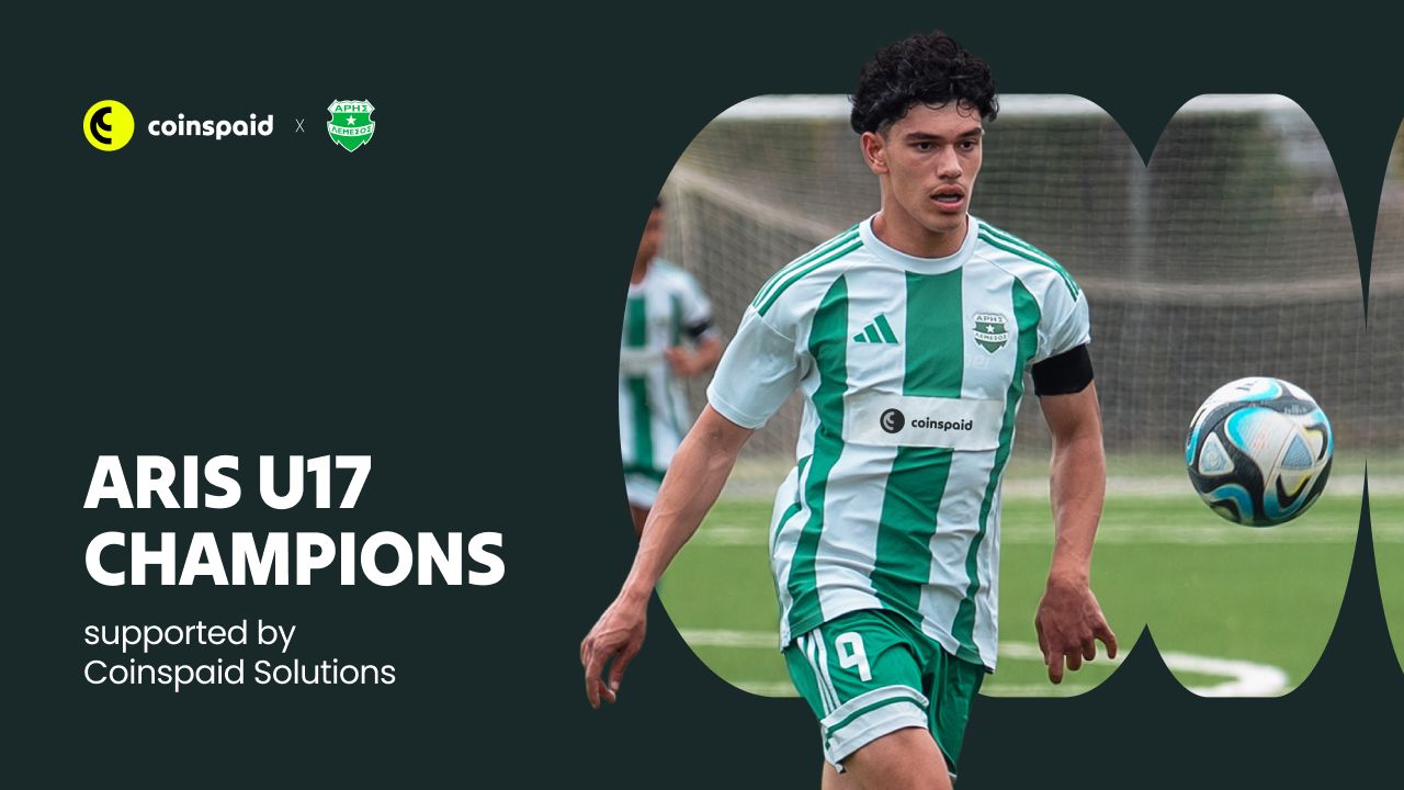 cover Building Cyprus football’s future: ARIS U17 Champions supported by Coinspaid Solutions