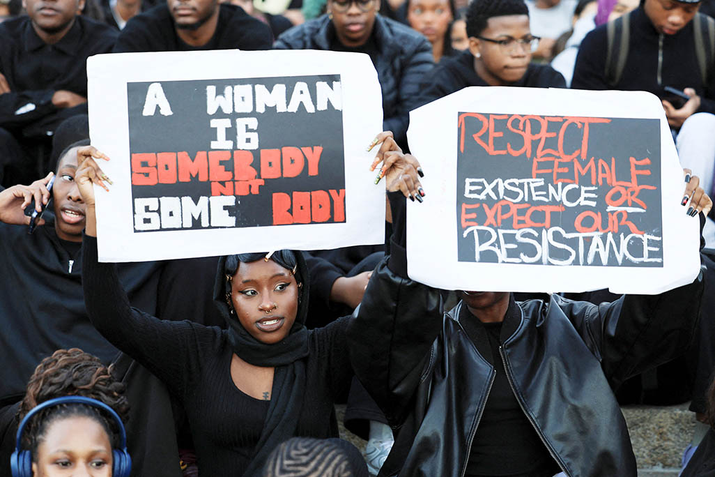 cover South African police arrest three people over woman&#8217;s death after spate of killings