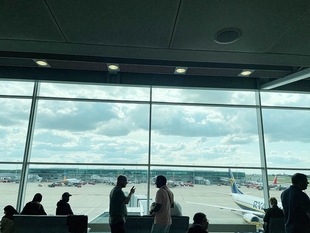 cover Air traffic control issue disrupts departing flights at major UK airports