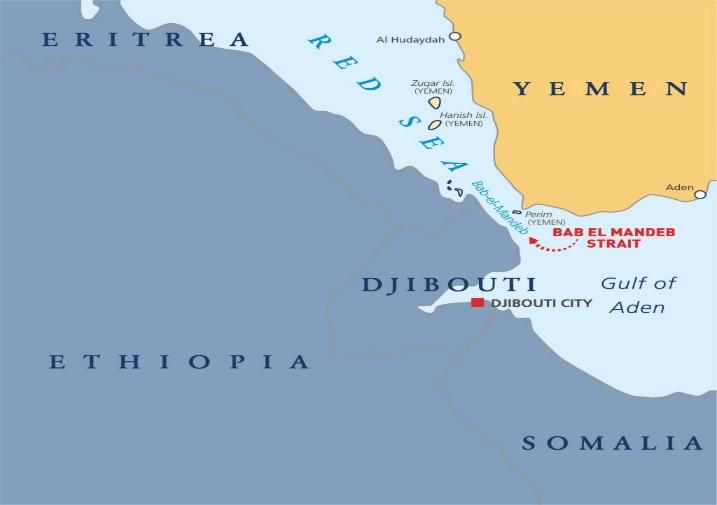 cover Houthis close in on strategic Bab el-Mandeb Strait