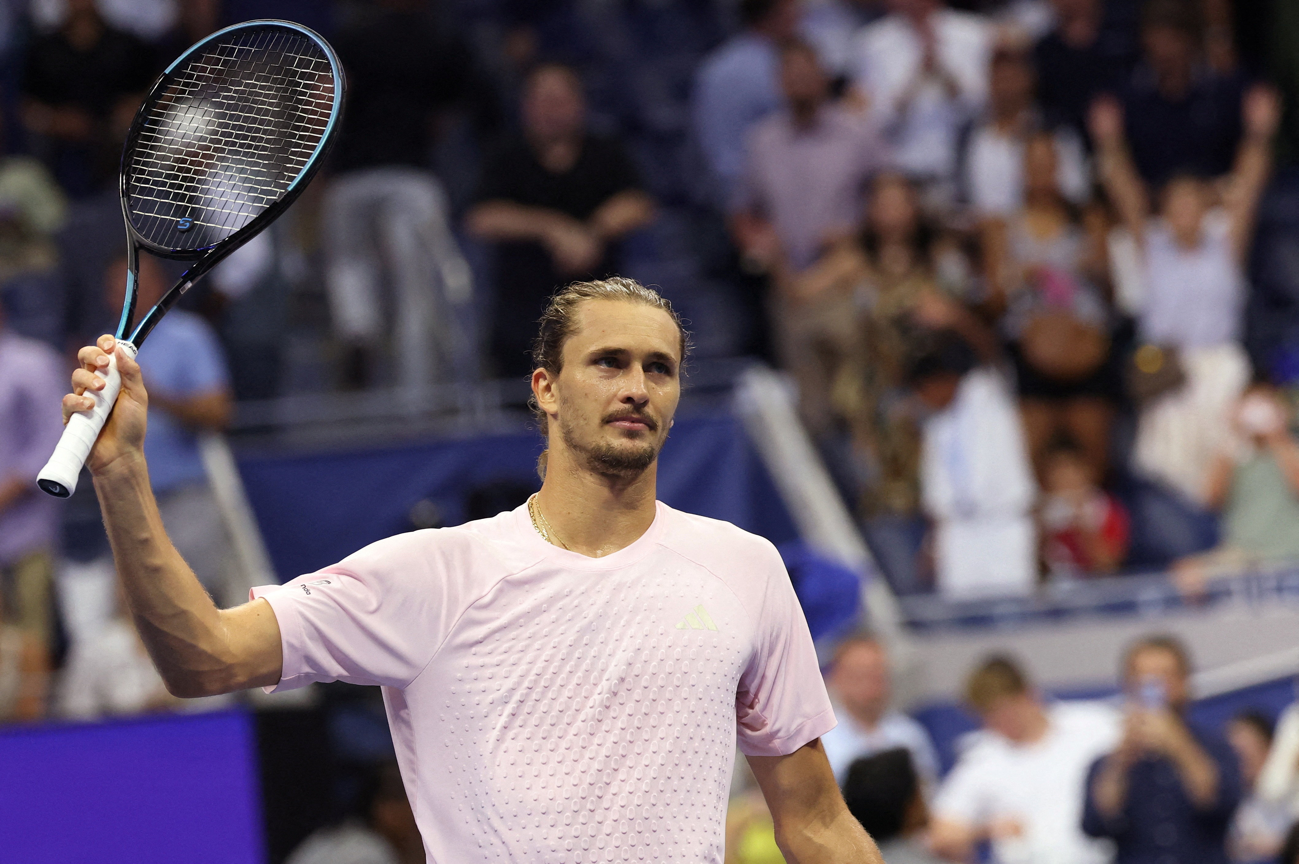 cover Zverev sets up Khachanov clash in US Open semi-finals