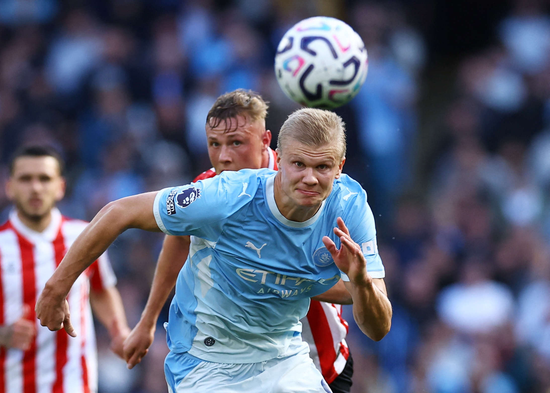image Haaland tells embattled Man City fans to &#8216;stick together&#8217;