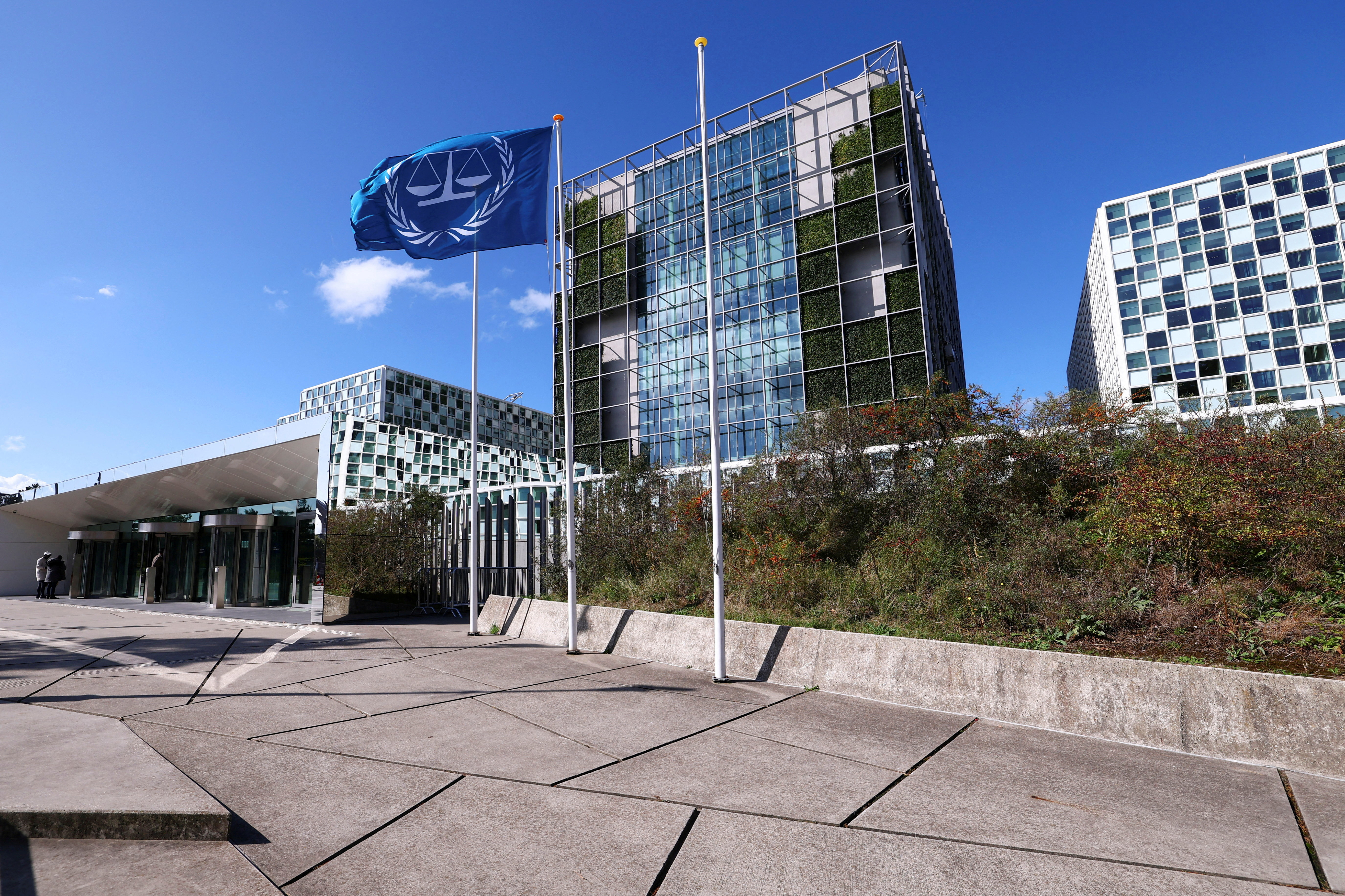cover US sanctions International Criminal Court, hours after former judge wins Nobel