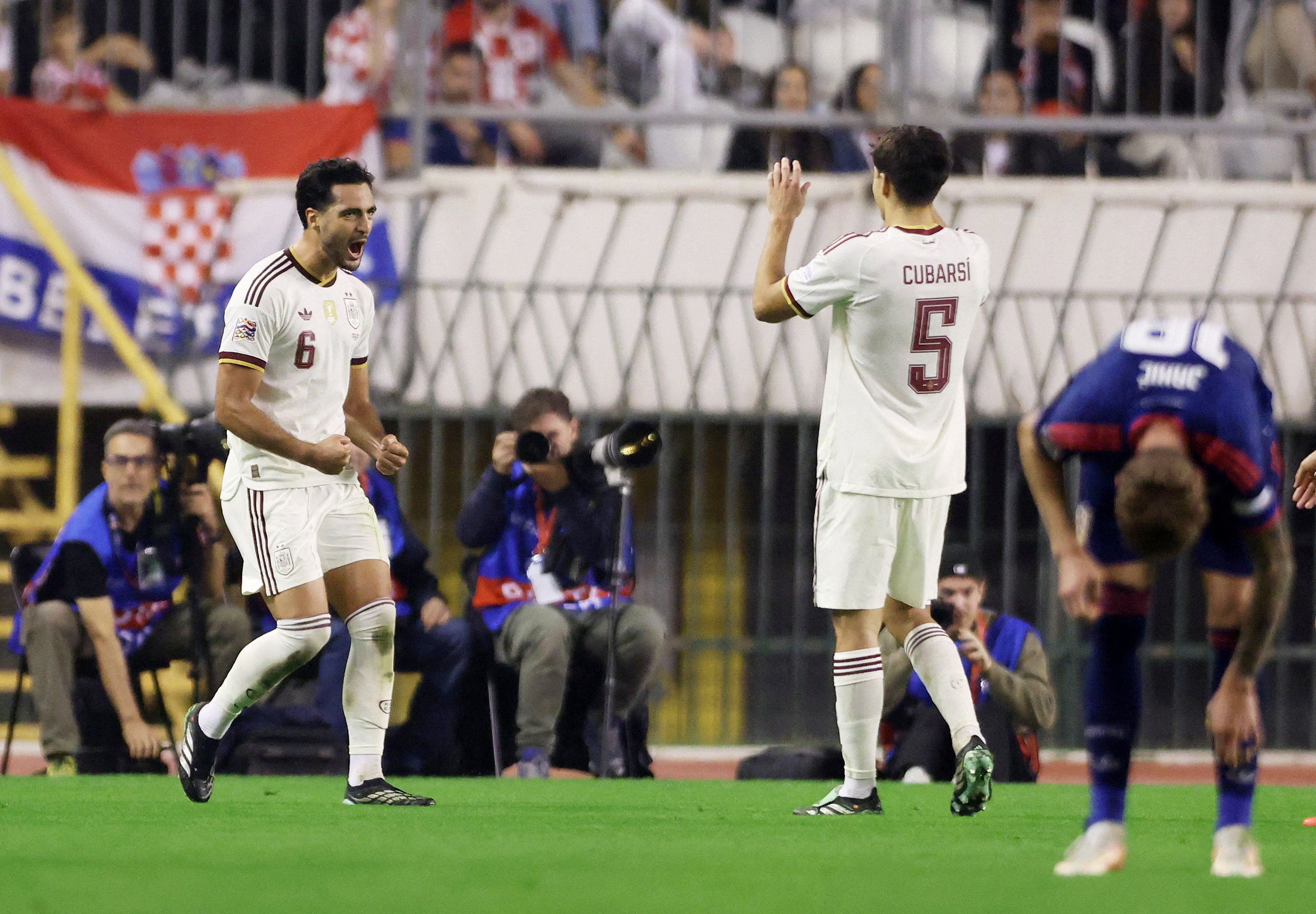 image Spain rally to beat Croatia, Kane shines for England in Nations League