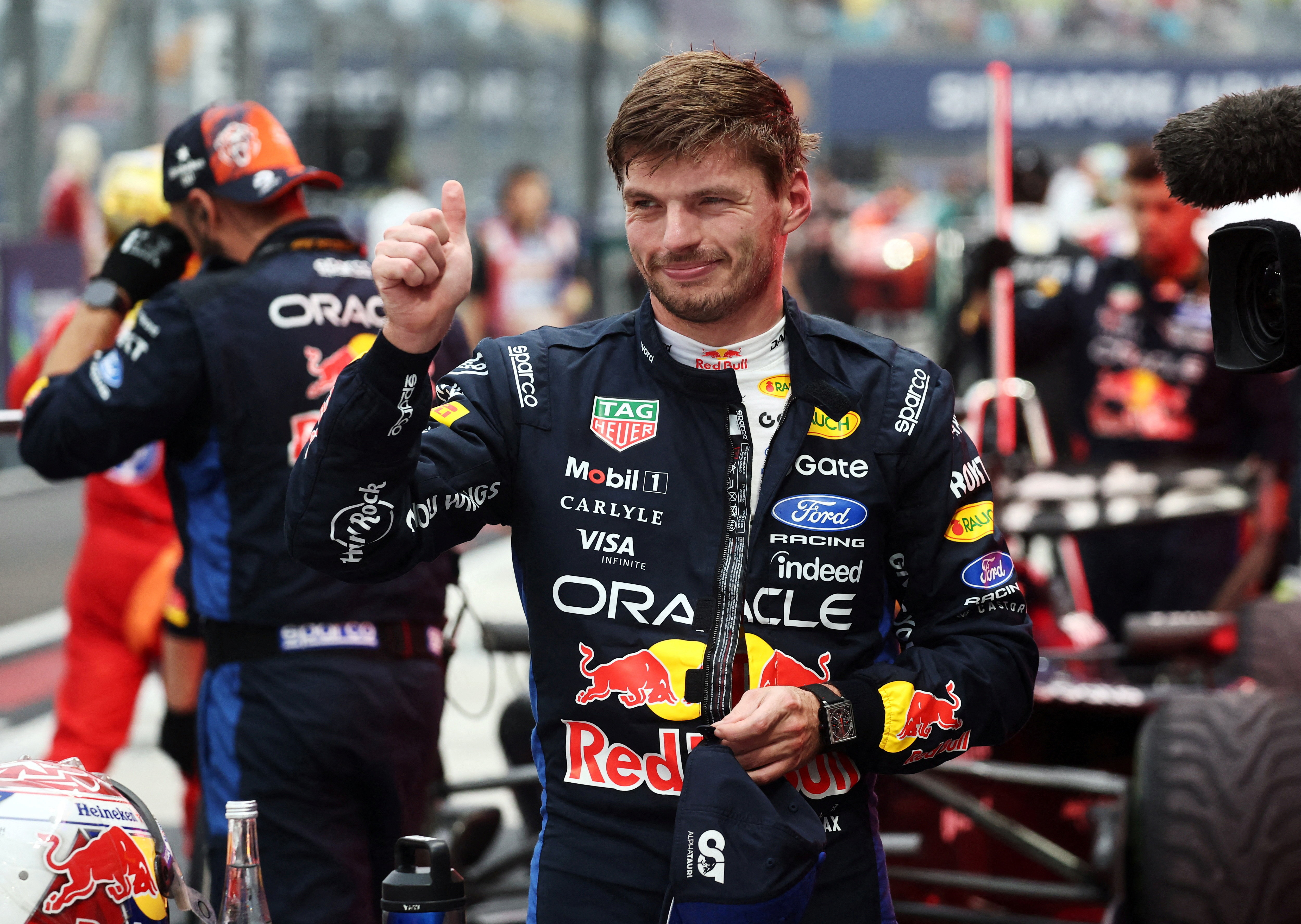 cover Verstappen wins first Singapore Grand Prix