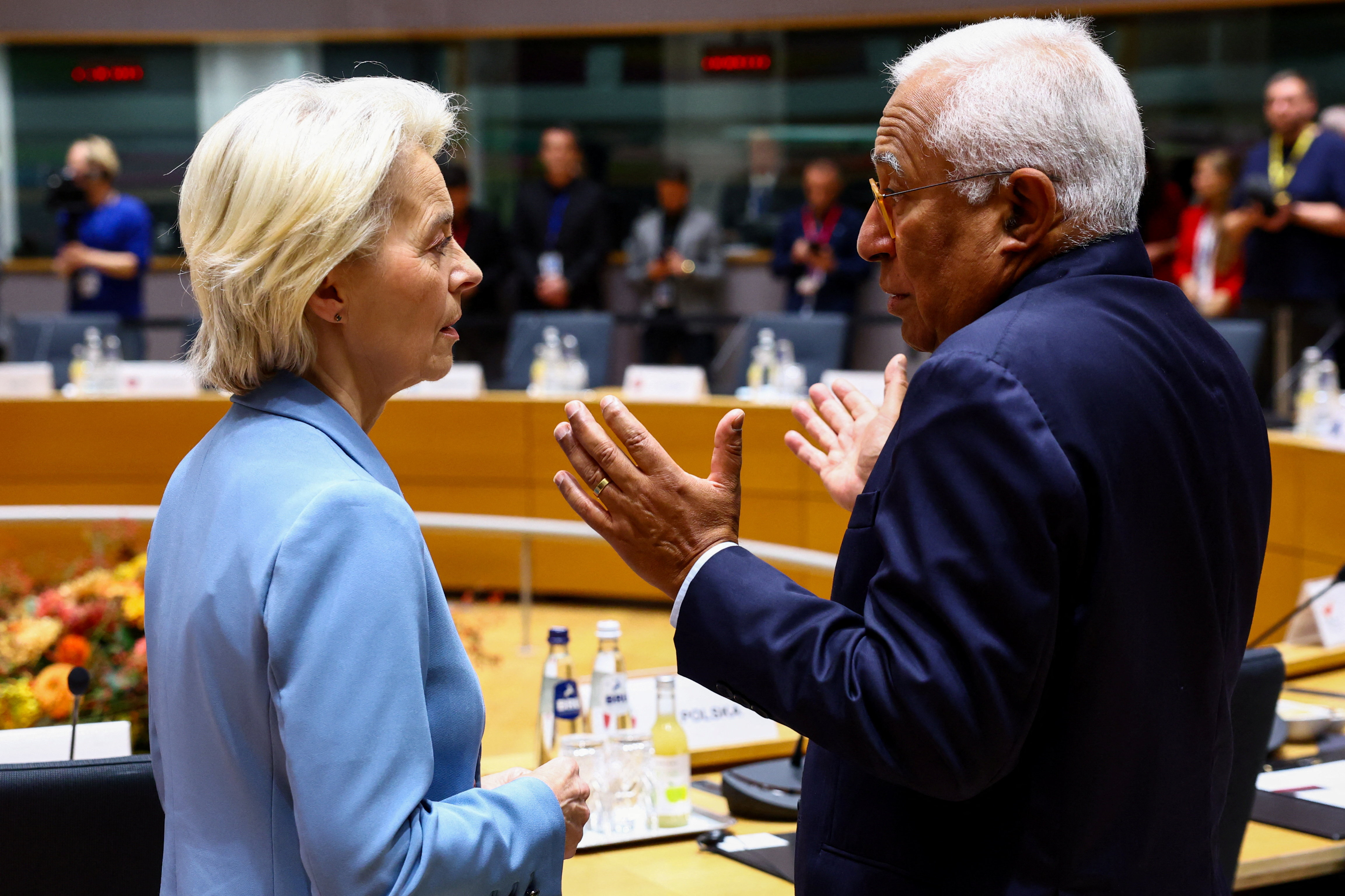 cover EU leaders kick off summit with wrangles over high energy prices and spending