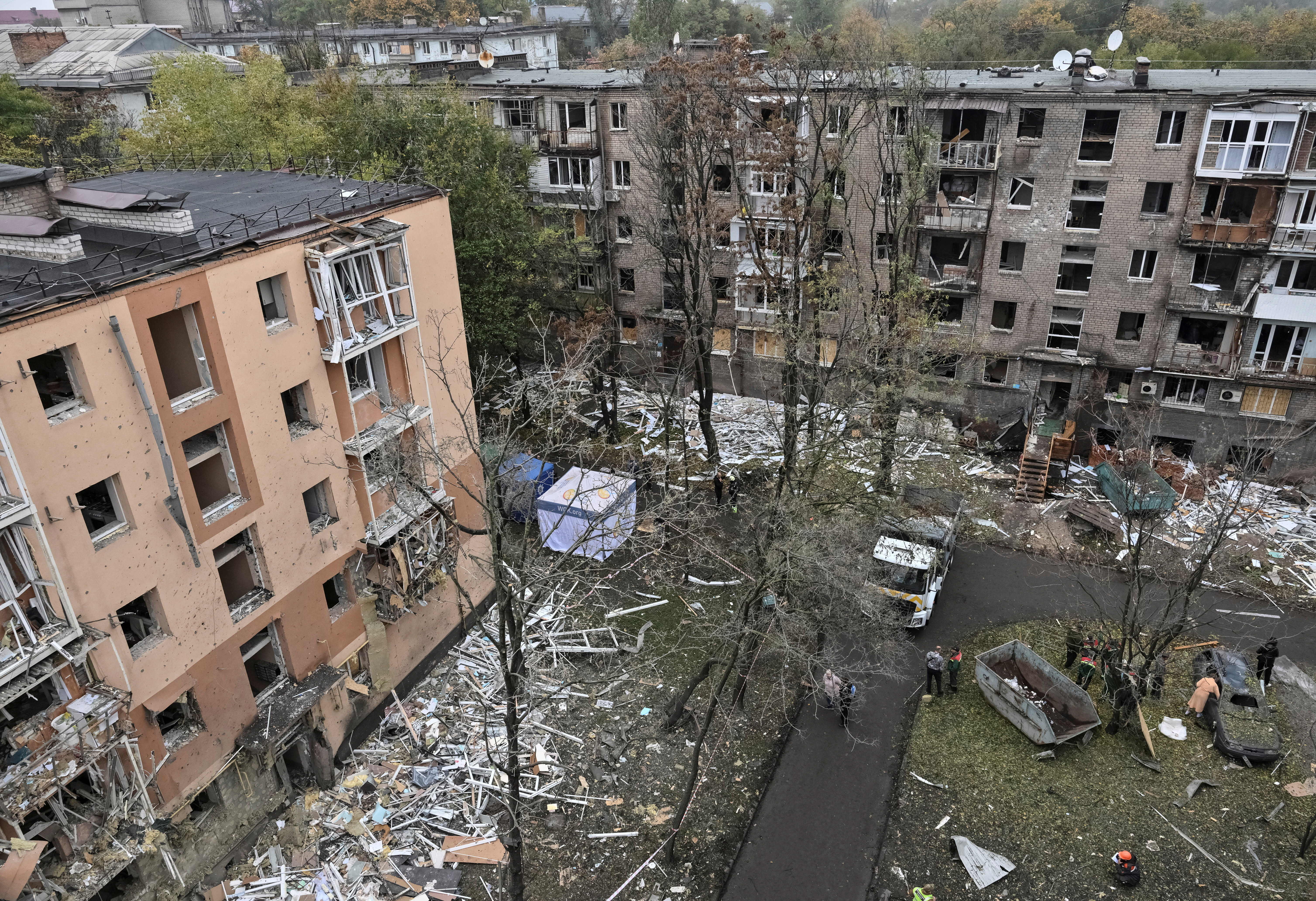 cover Six injured in Russian strikes on Ukraine&#8217;s Zaporizhzhia