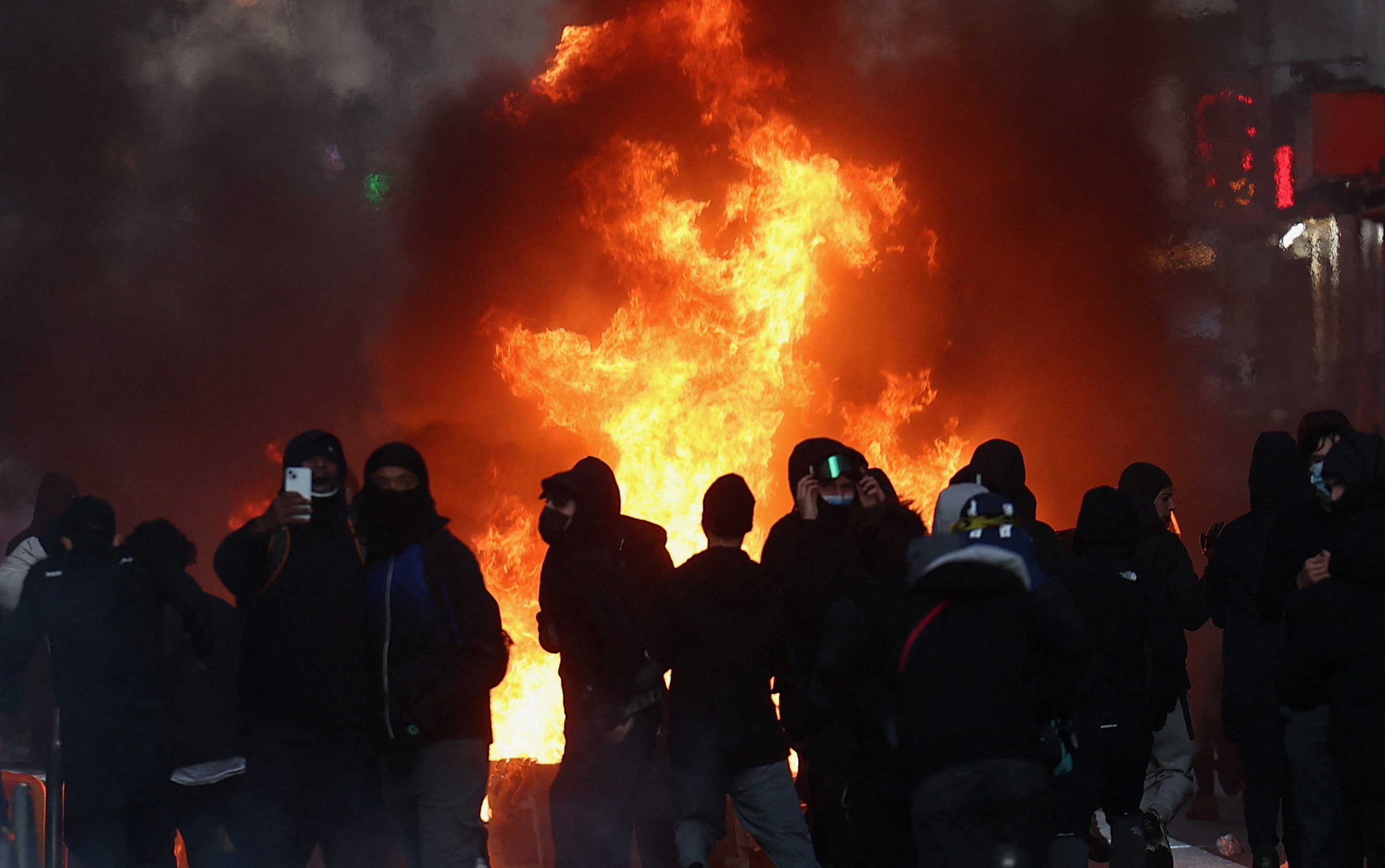 image France counts the cost of worst unrest in years as tensions flare again in Paris