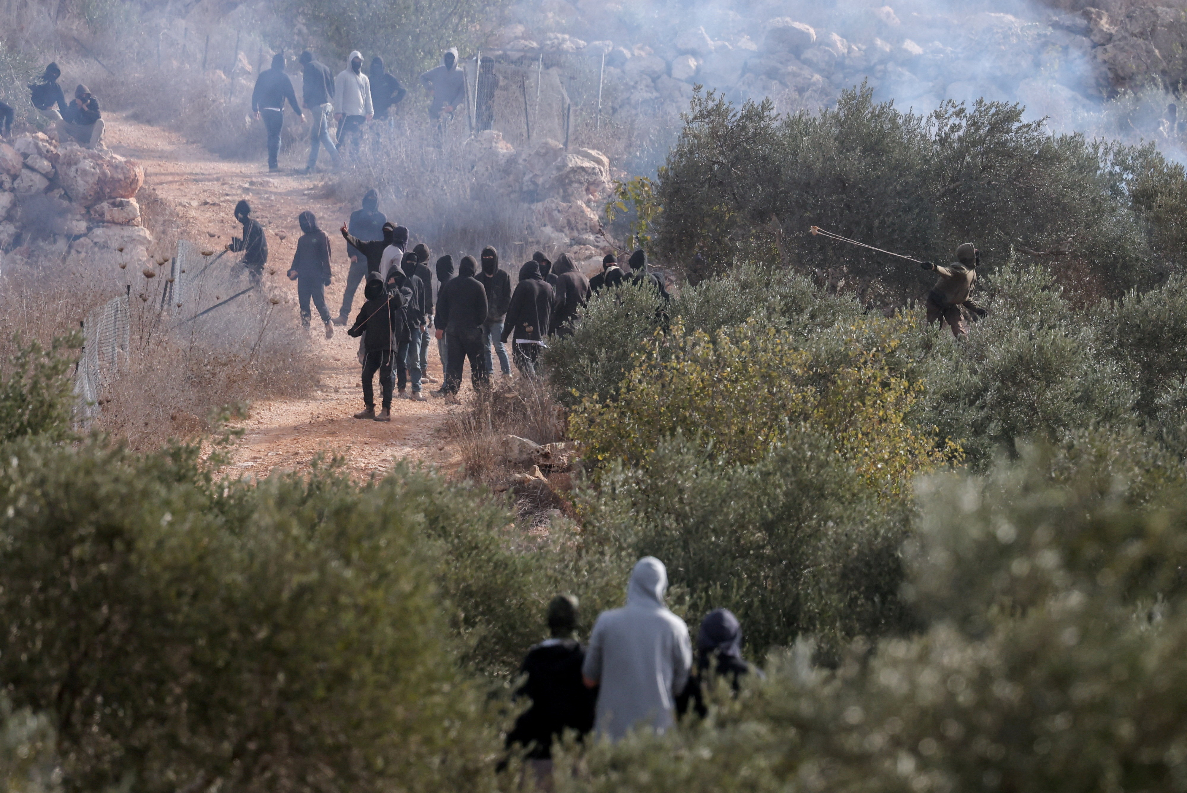 cover Eight arrested over West Bank attacks on journalist, diplomats
