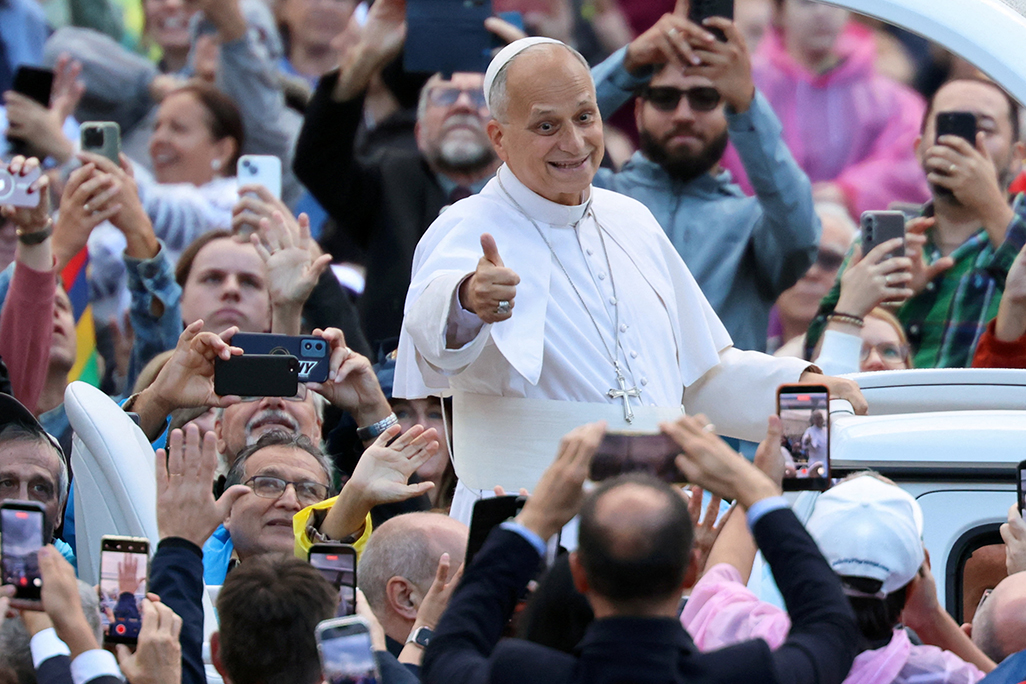 cover Pope Leo becomes first pontiff to cast ballot in US election
