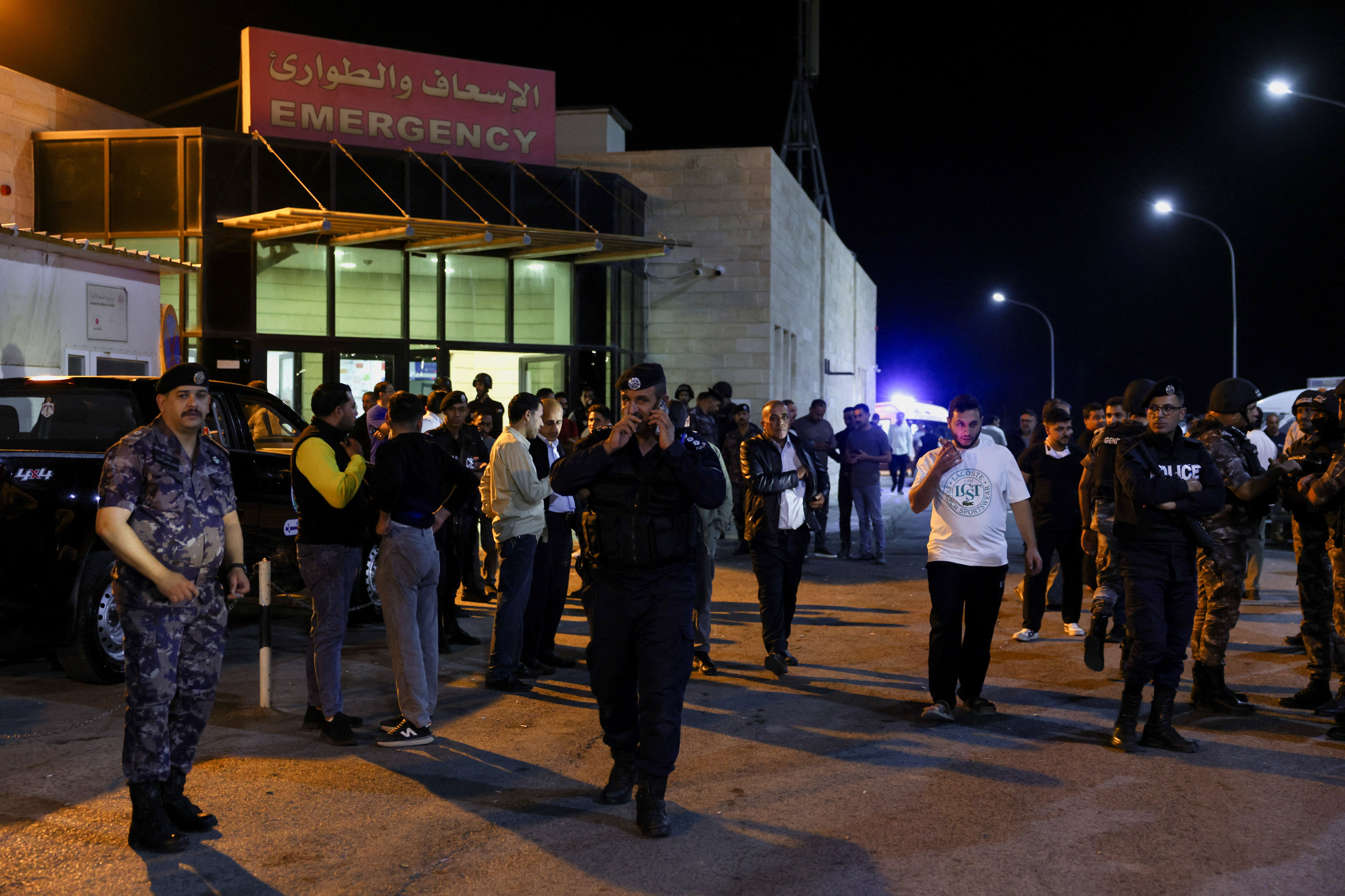 cover Seven killed as gunmen open fire at church in Jordan in &#8216;terrorist&#8217; attack, authorities say
