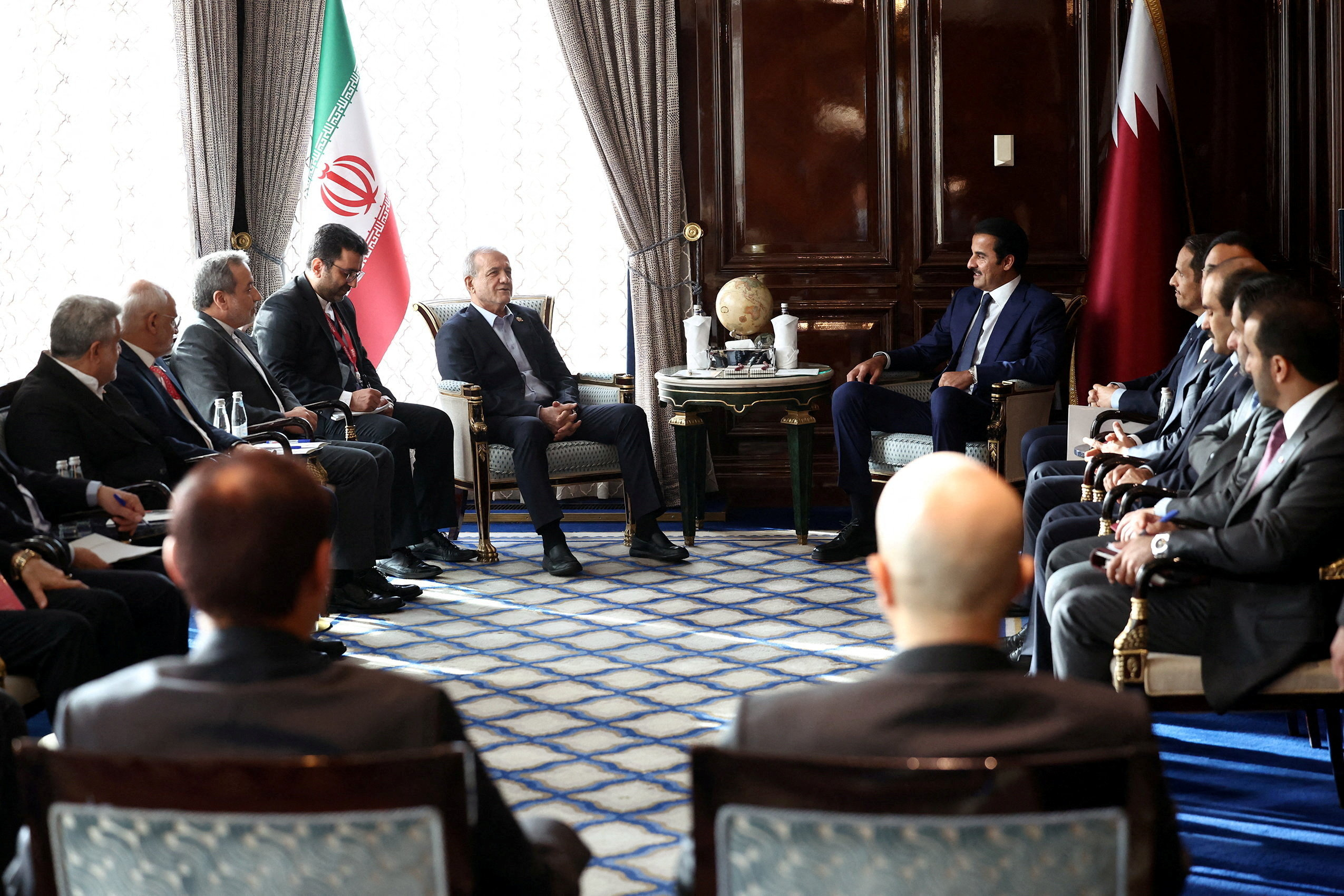 cover Iran weighs new Qatar-brokered deal to end war