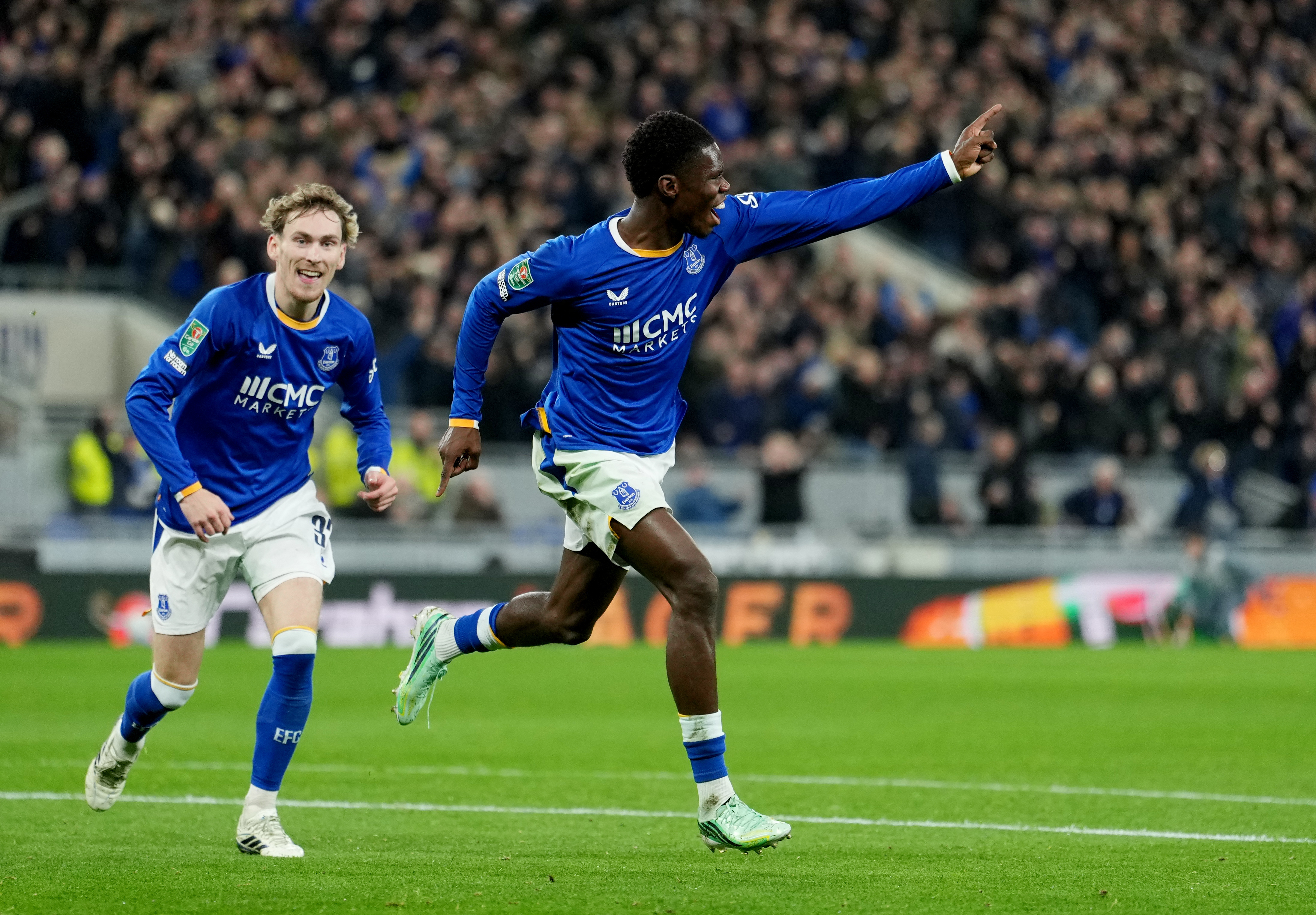 cover Everton beat Newcastle to set up League Cup quarter-final with Fleetwood
