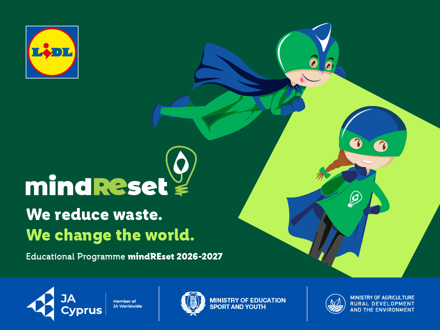 cover Mind Reset 2026-2027: The mind REset educational environmental programme continues with the support of Lidl Cyprus for the 6th consecutive year