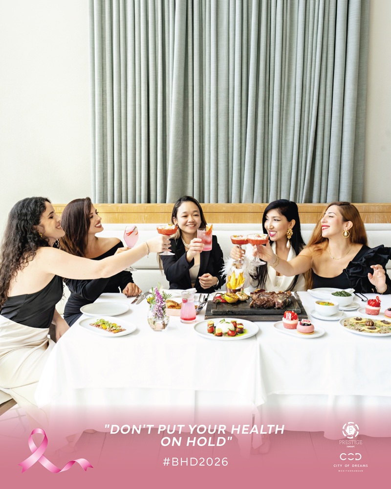 Prestige Group, City of Dreams Mediterranean mark 2026 Breast Health Day