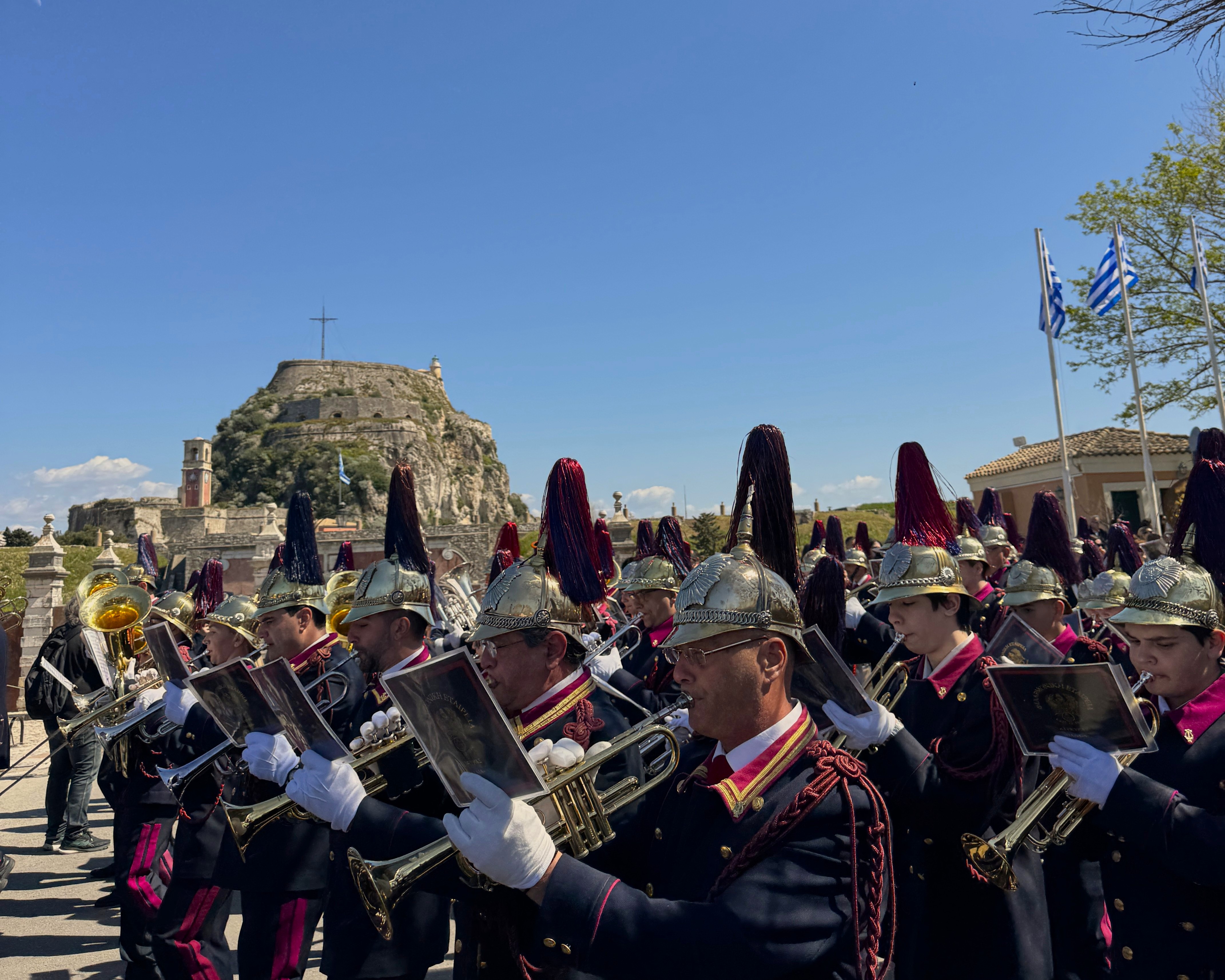 cover Historic Corfu philharmonic band to perform in Cyprus for Oxi parade