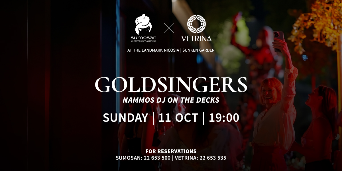 cover Goldsingers &amp; Nammos Resident DJ Open the New Season at The Landmark Nicosia