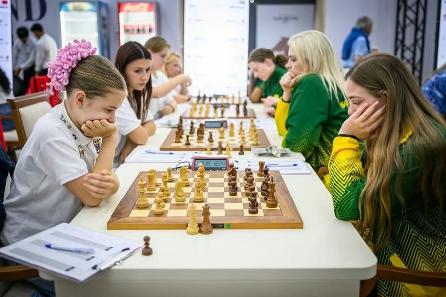 Cyprus women’s chess team captures silver medals at Samarkand Olympiad