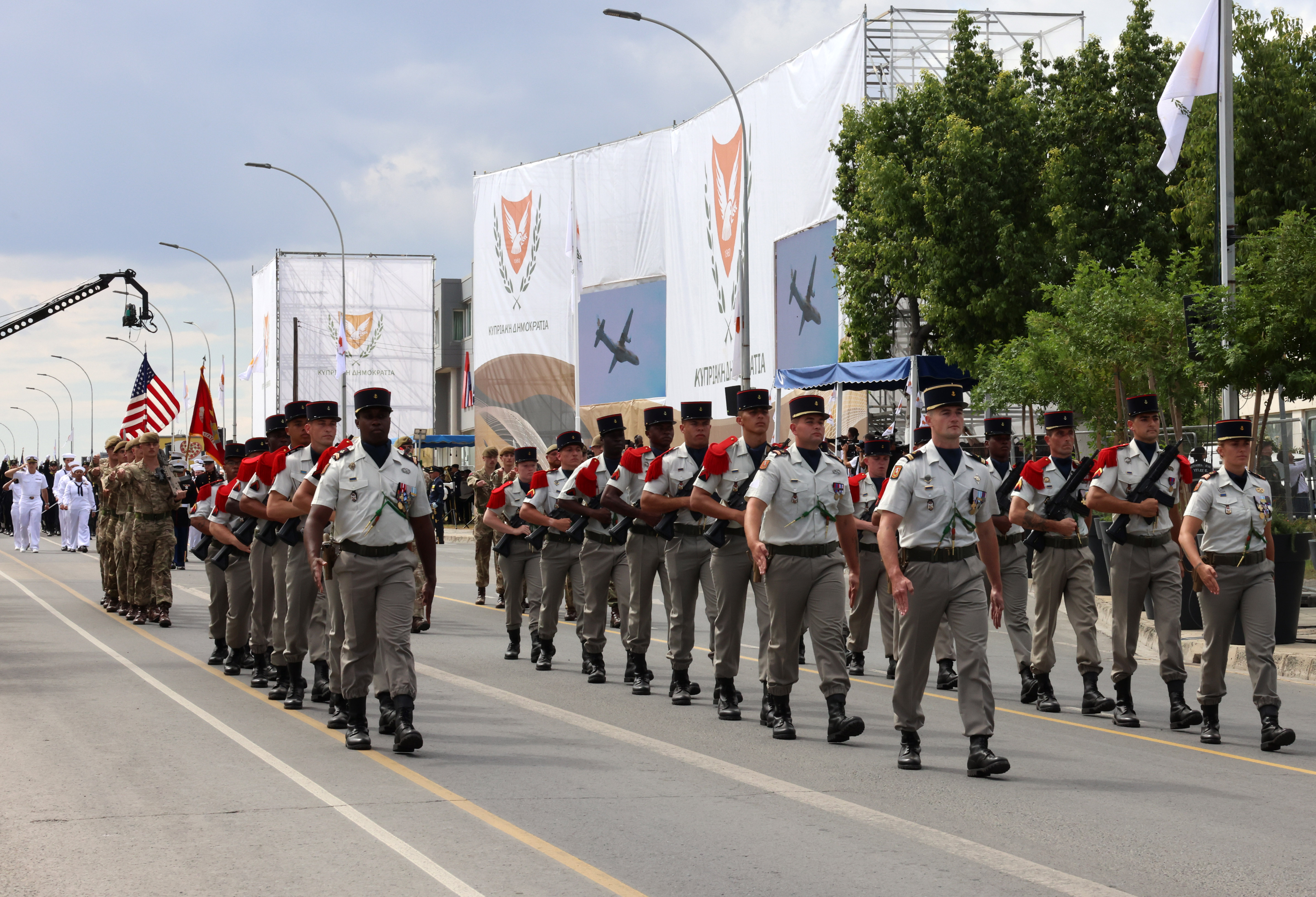 Christodoulides, Dendias, Annita Demetriou, Independence Day 2026, presidential palace, Cyprus problem, unification, 1974