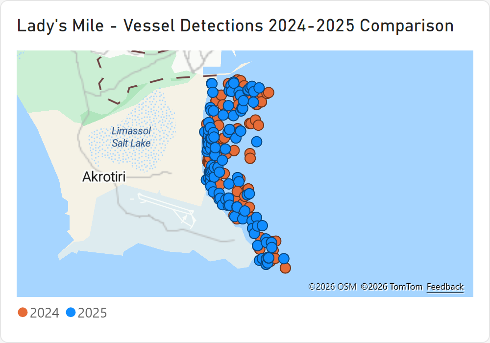 cover More than 2,000 vessels detected across Cyprus’ marine protected areas
