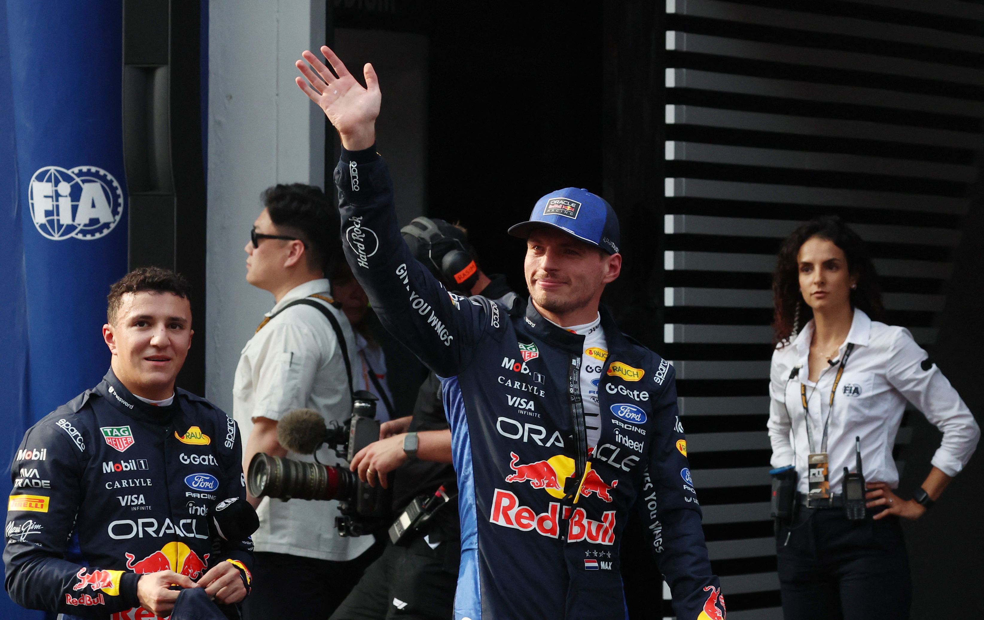 cover Verstappen claims first pole of season at Bahrain GP in Malaysia