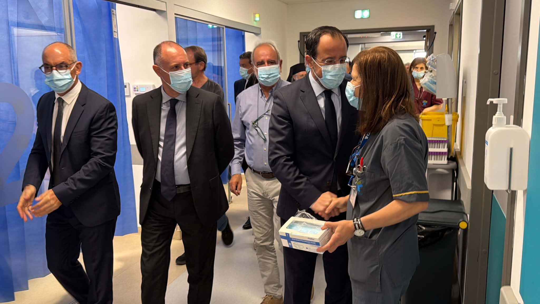 cover €4.1m upgrade to Nicosia hospital casualty department unveiled
