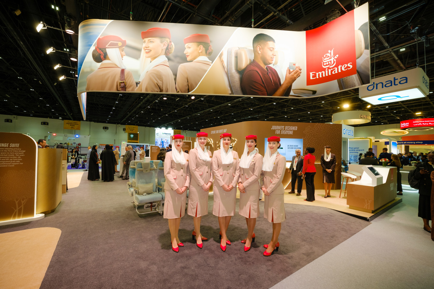 cover Emirates showcases new accessible travel initiatives including Larnaca airport rehearsals