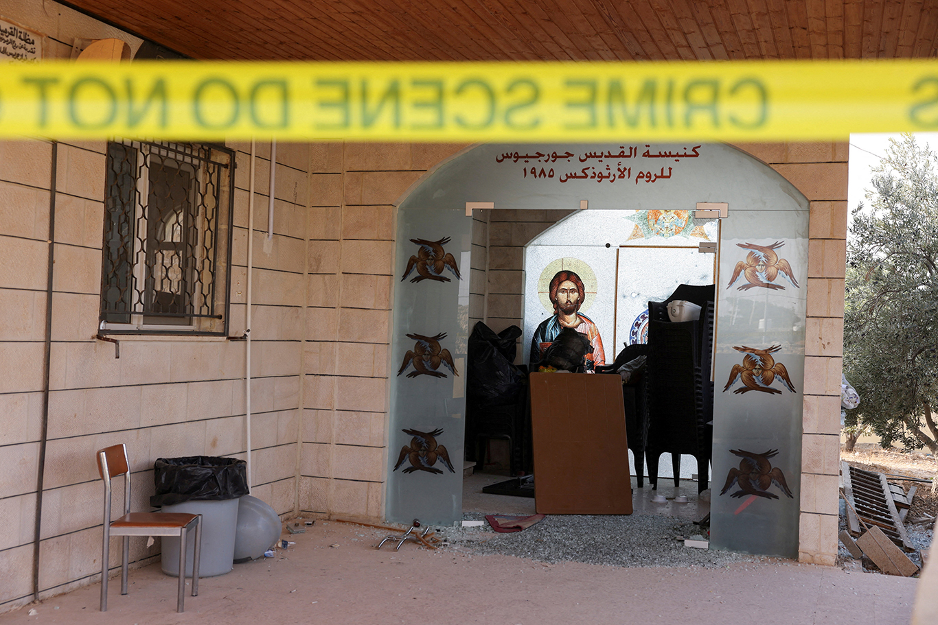 cover Jordan tightens security after deadly church attack kills eight