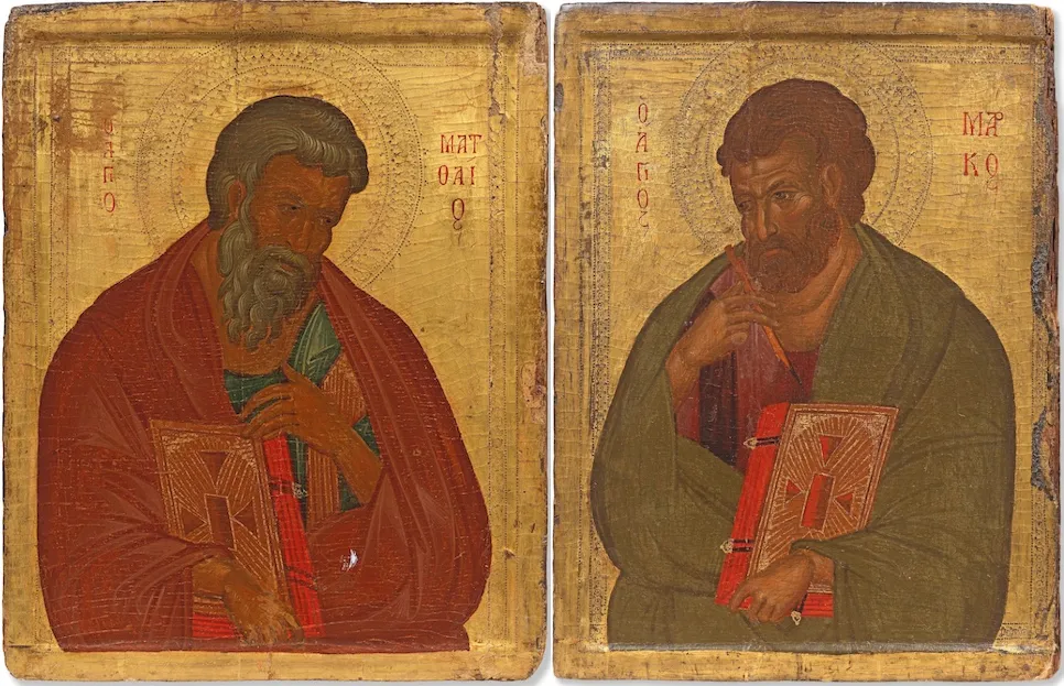 cover Two 14th-century icons stolen after Turkish invasion return to Cyprus