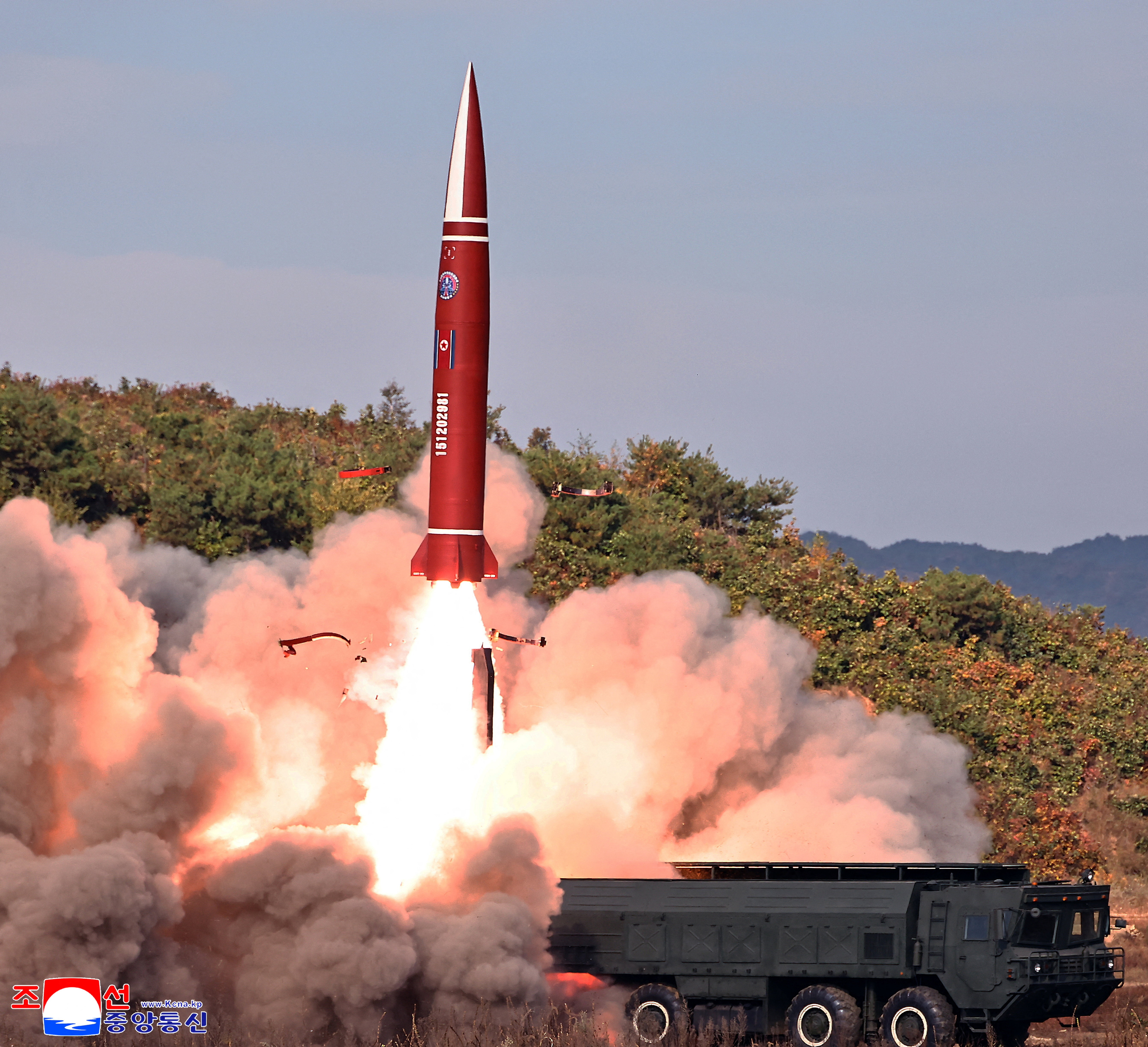 cover North Korea fires around 10 ballistic missiles toward sea off east coast, Seoul says