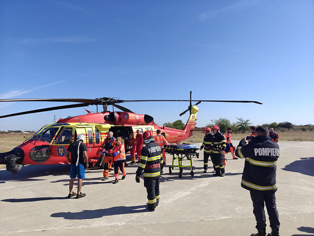 cover Romania says two dead after fire on ship, Ukraine blames Russian drones