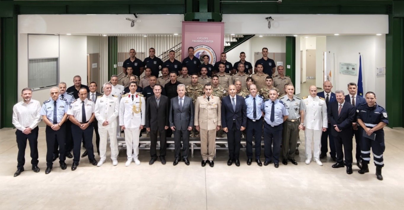 cover Cyprus and Egypt complete joint maritime security training courses