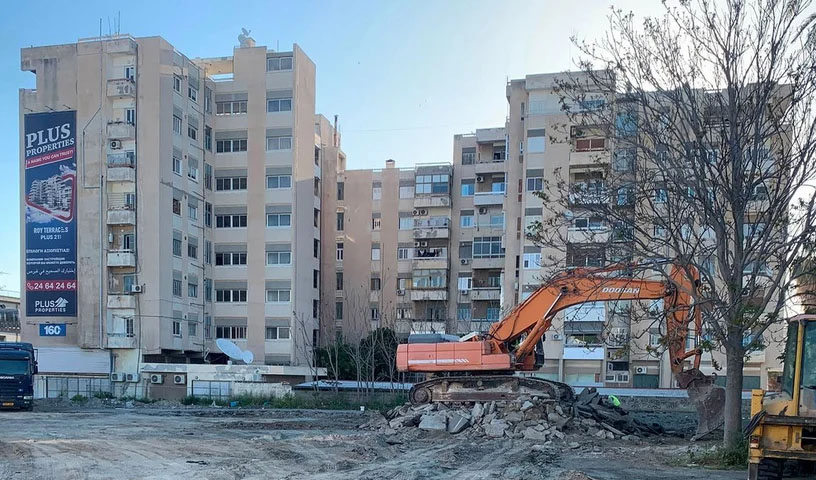 cover Residents evacuated after one of Larnaca’s oldest buildings branded ‘dangerous’