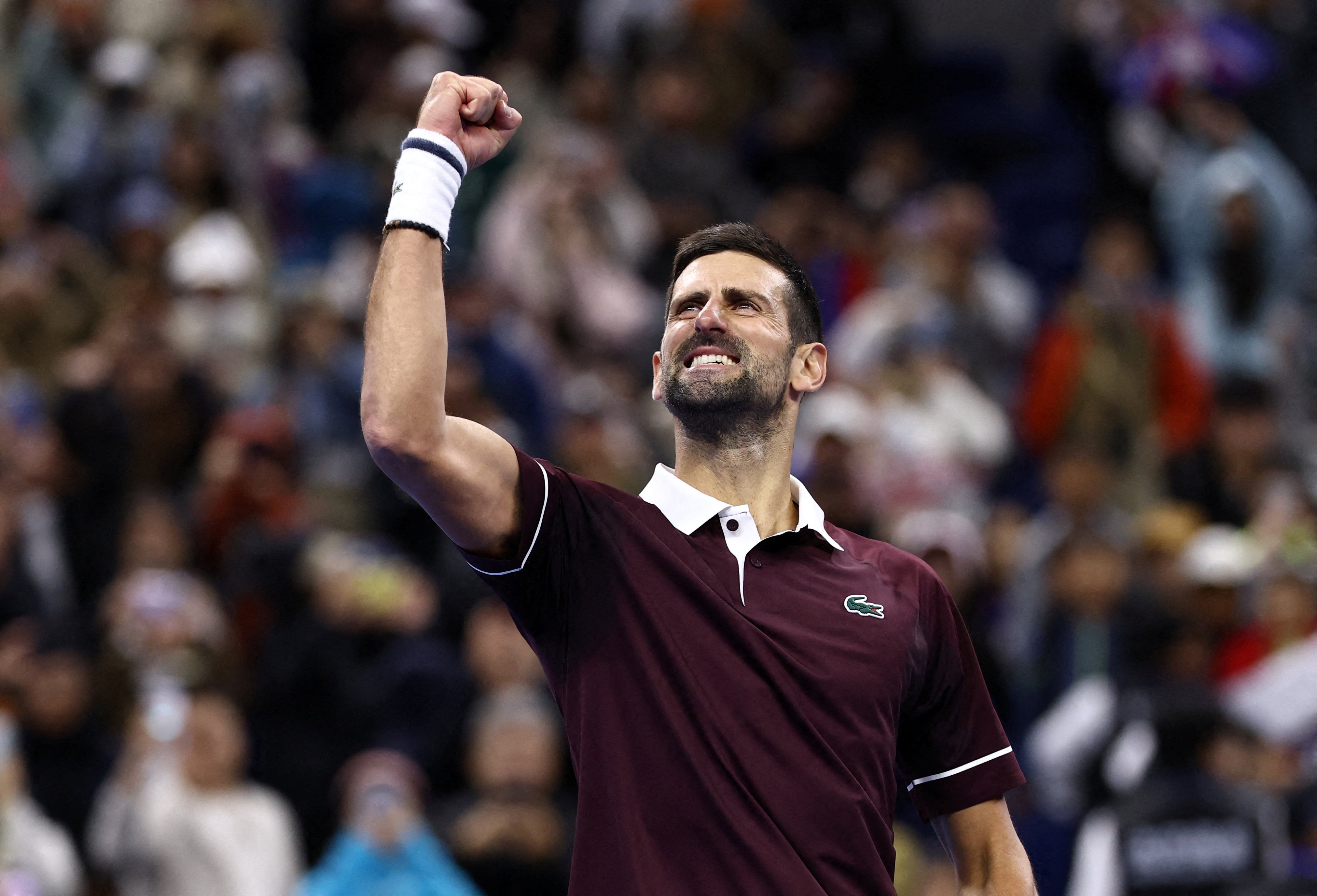 cover Djokovic rallies past Zverev in thriller to reach China Open semi-finals