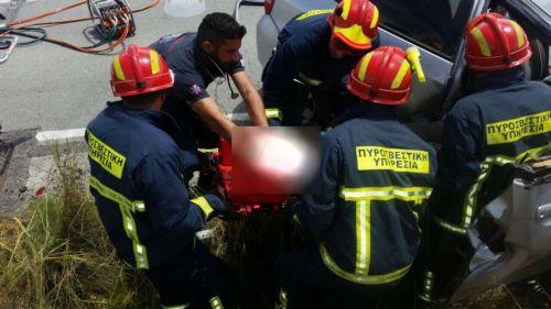 cover Driver freed after car accident in Protaras