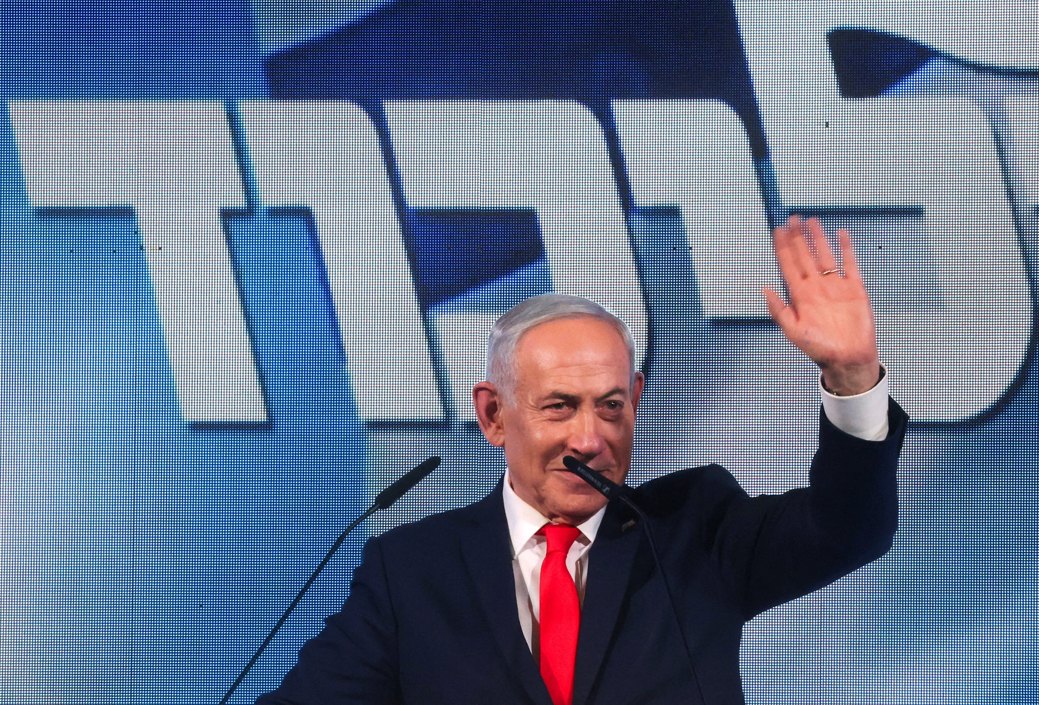 cover Netanyahu holds on as Israel election ends in deadlock