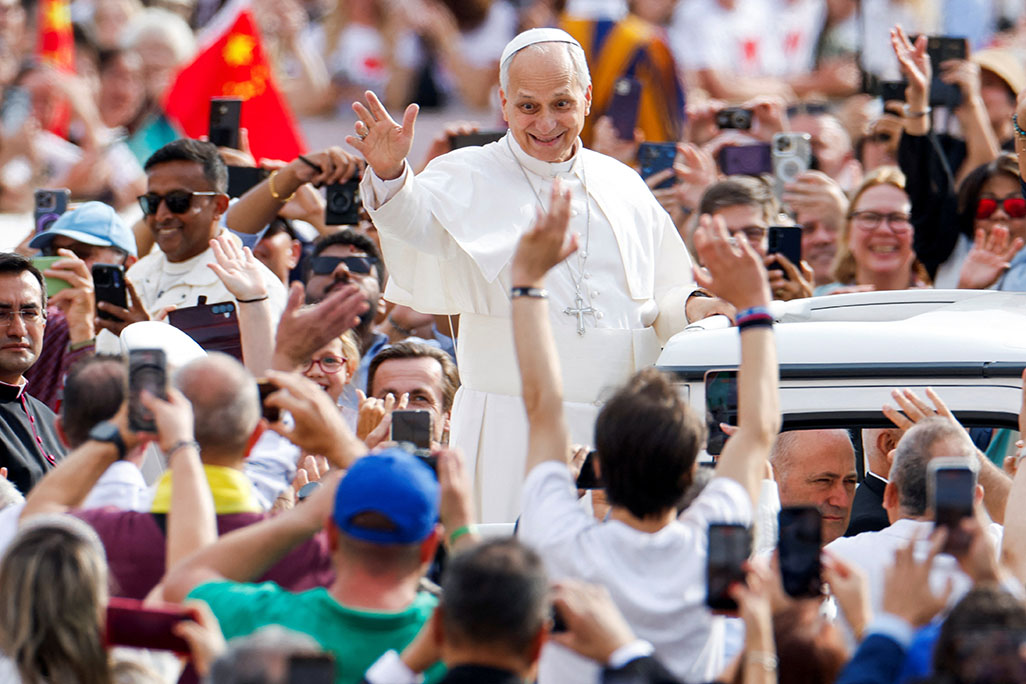 cover Pope Leo back on his feet after shock cancer diagnosis