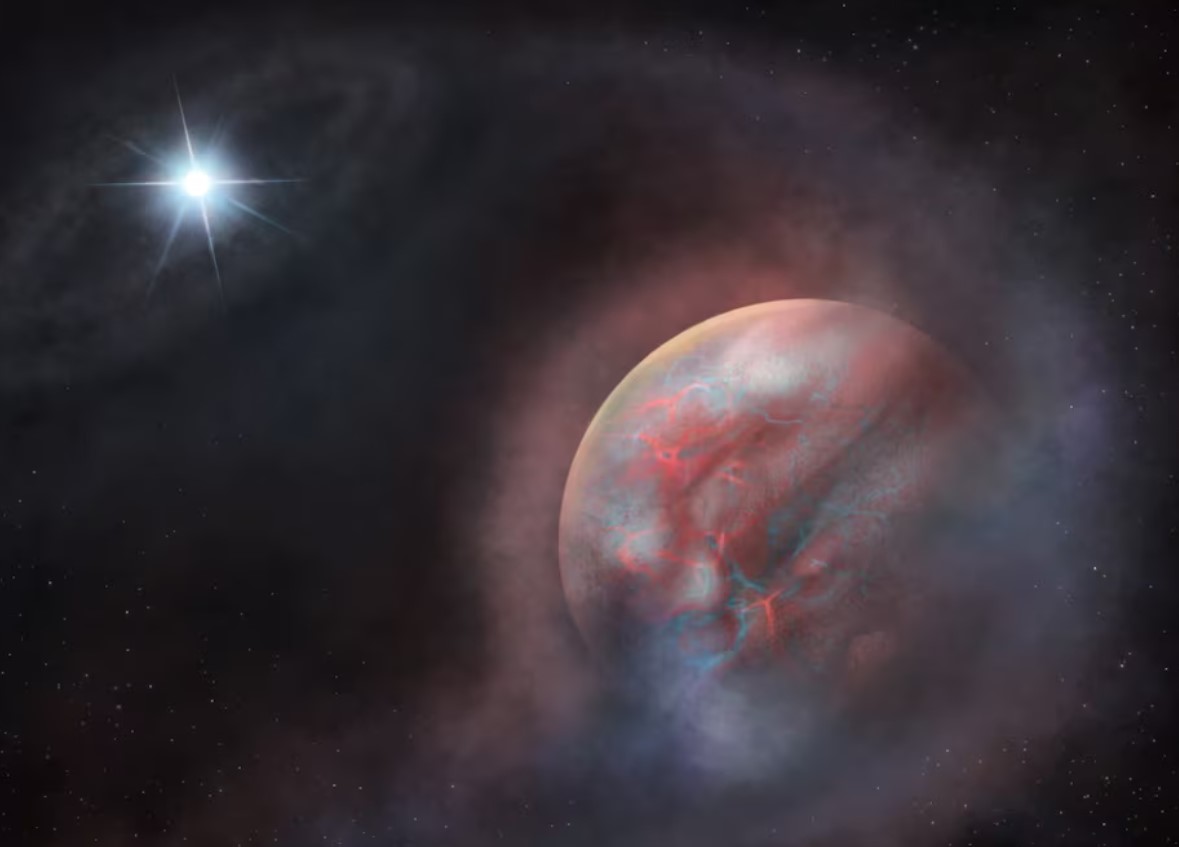 cover Alien &#8216;phoenix planet&#8217; was born from the ashes of a dying star
