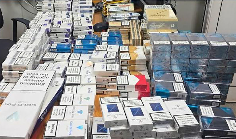 cover Large quantity of tobacco seized in Protaras