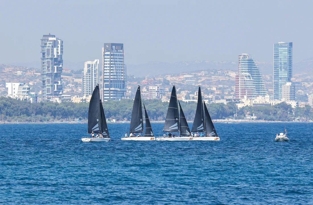 cover Regatta for Peace one of the largest ever in Cyprus