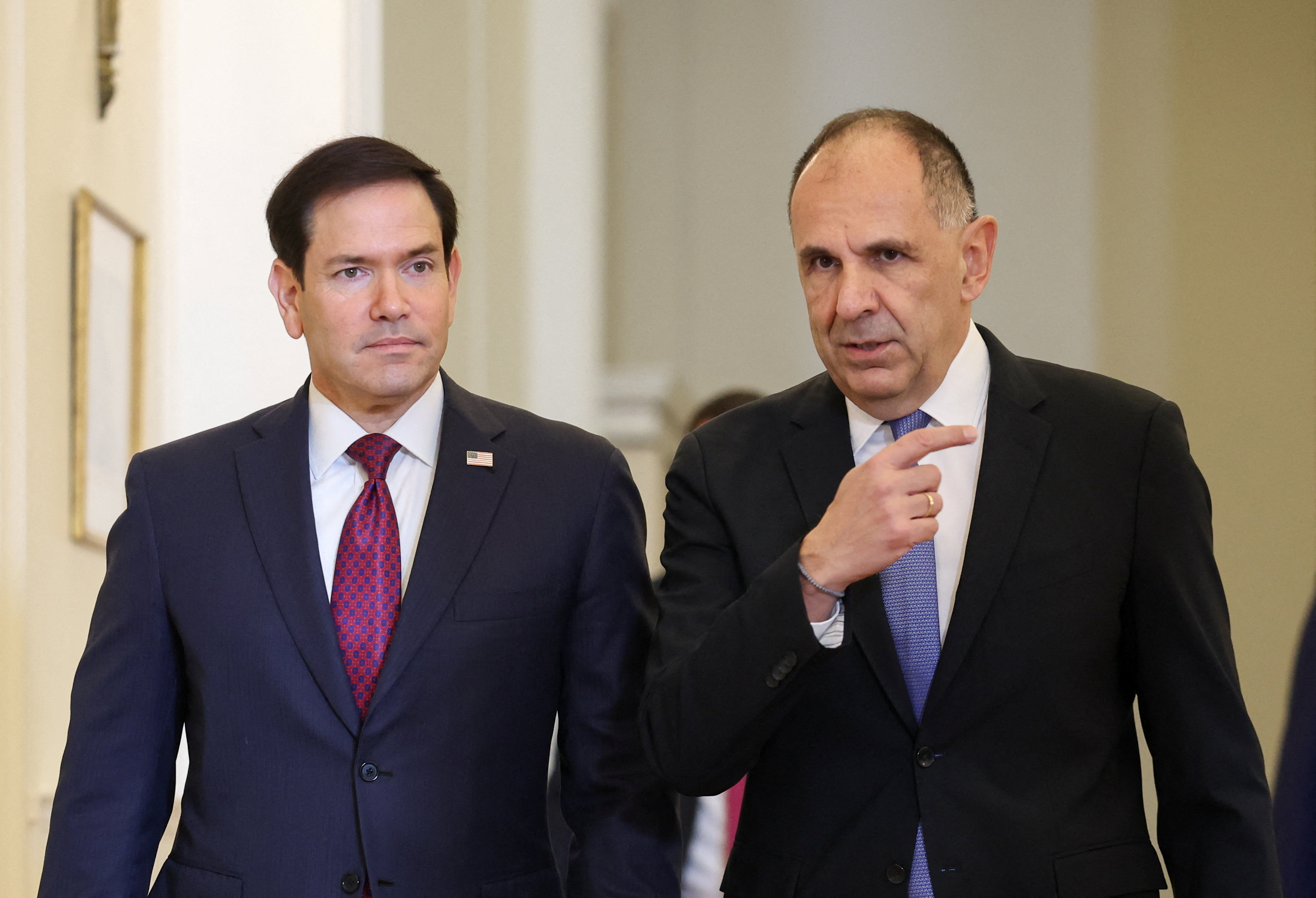 image Rubio in Athens for talks on defence, energy and regional security