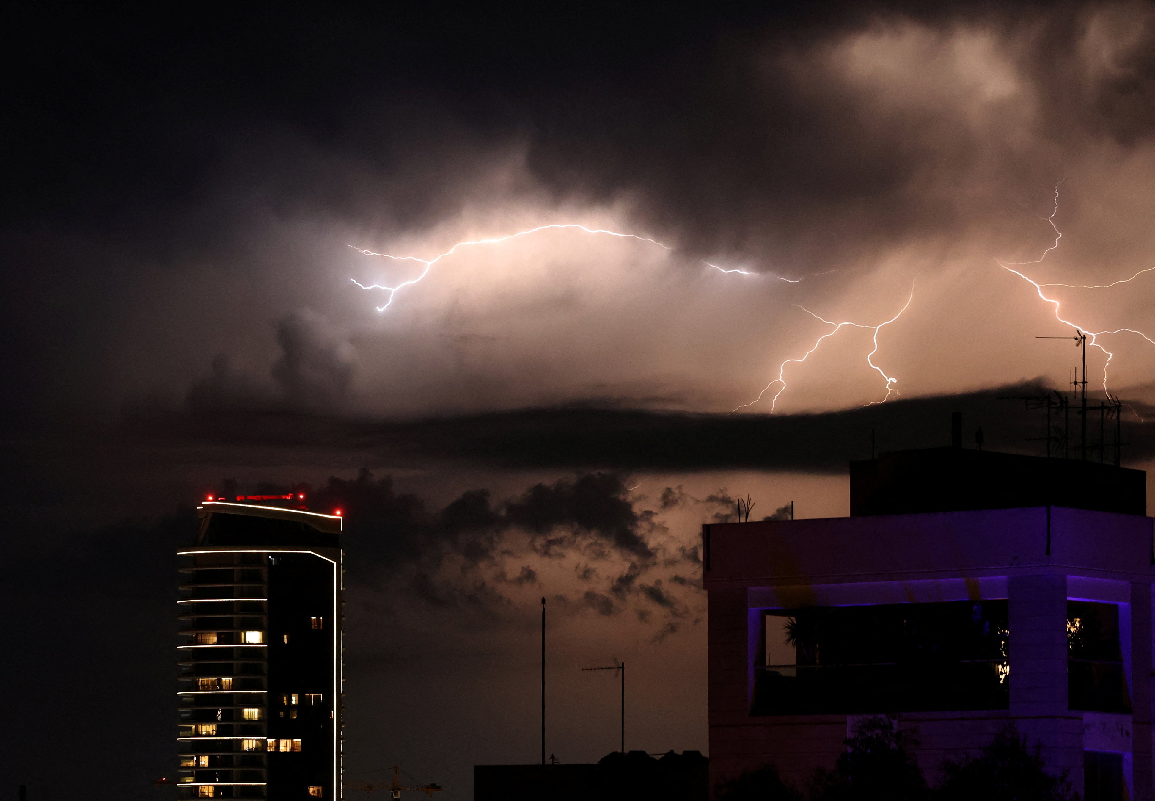 cover Orange warning issued for severe thunderstorms Wednesday evening