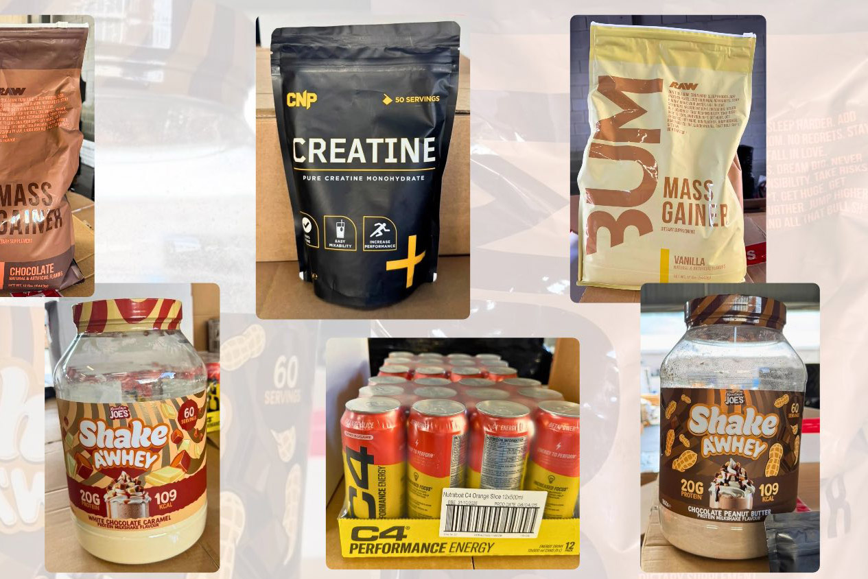 cover Customs seize unauthorised supplements